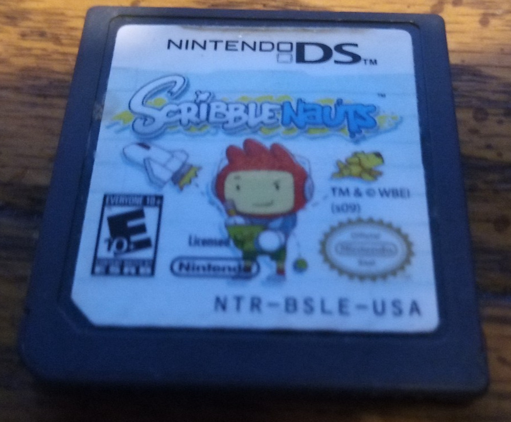 Scribblenauts (Nintendo DS, 2009) Game Only